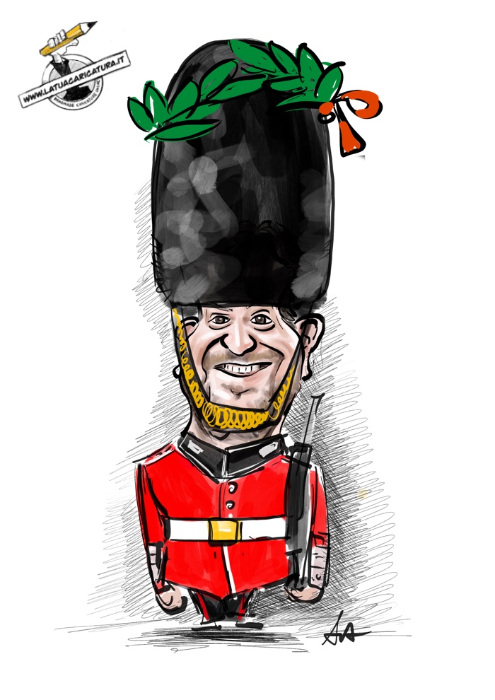 Caricatura di laurea in lingue straniere - www.latuacaricatura.it