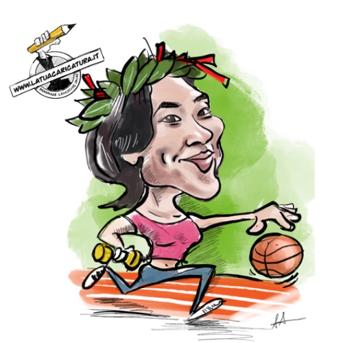 Caricatura sportiva - www.latuacaricatura.it