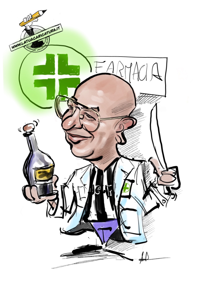 Come fare la caricatura di un farmacista