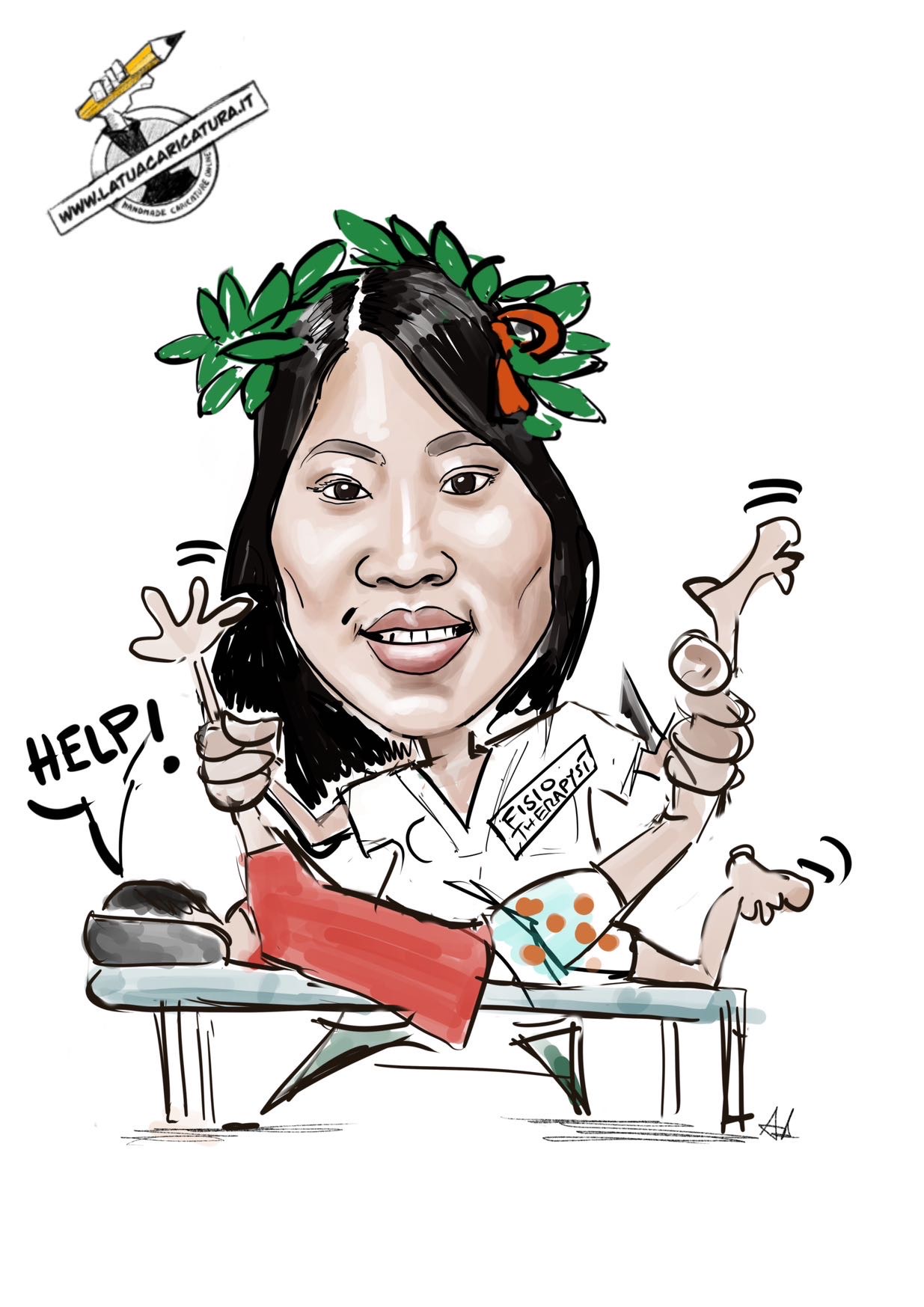 Caricatura di laurea - www.latuacaricatura.it