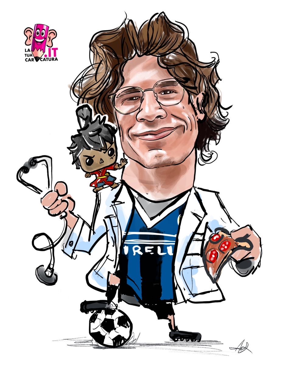 Caricature di laurea online