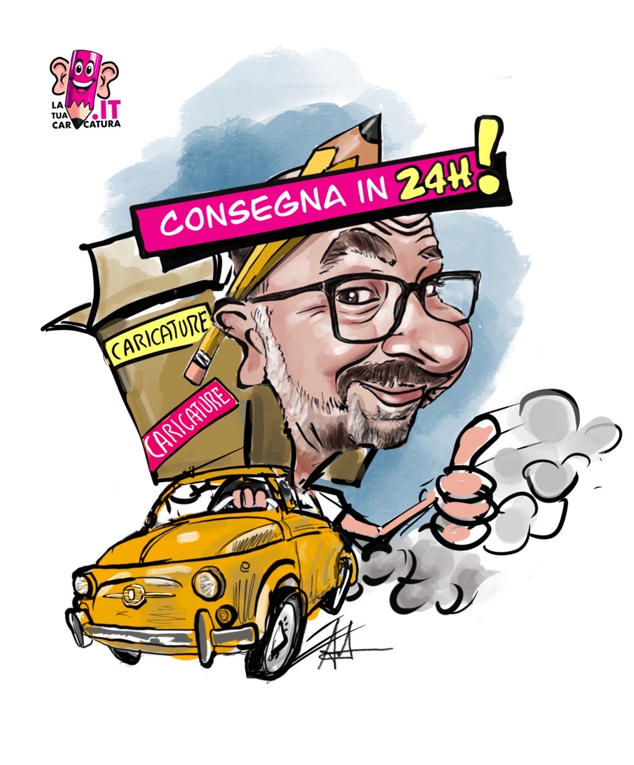 Caricature online - www.latuacaricatura.it