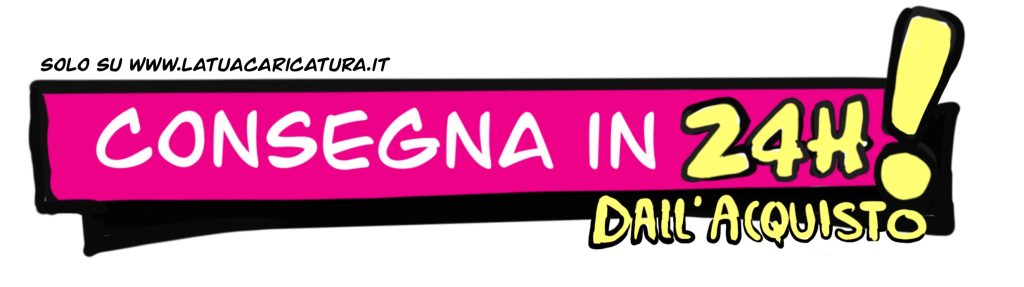 Caricature online con consegna entro 24H dall’acquisto
- www.latuacaricatura.it